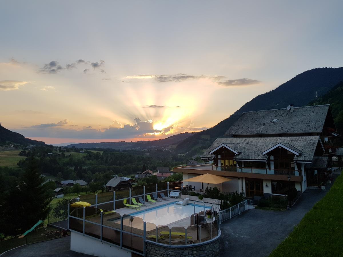 Hotel Plein Soleil Vacheresse المظهر الخارجي الصورة